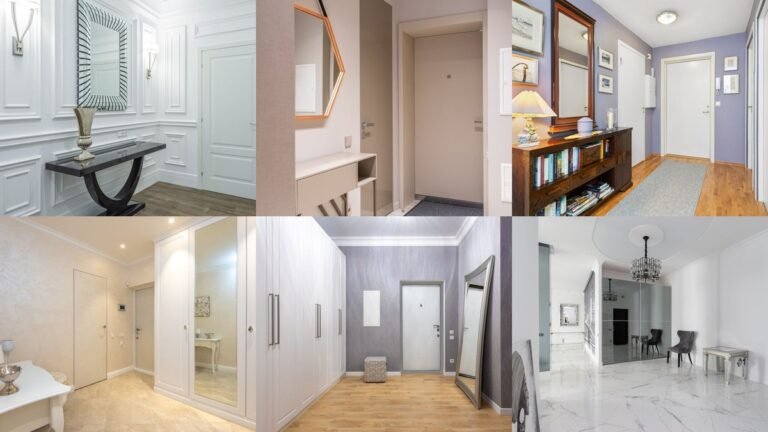 lage of small entryway decor ideas with consoles and mirrors