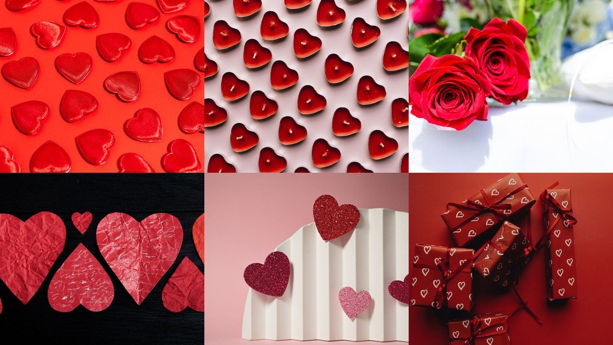 Valentines day crafts for adults collage