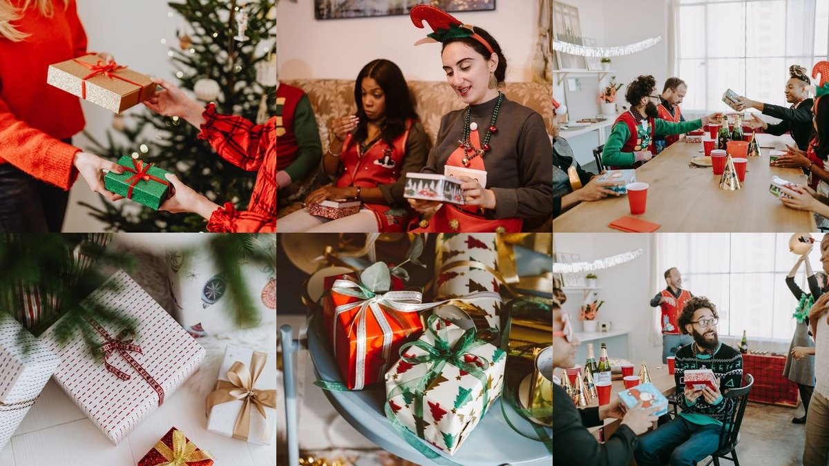 21 white elephant gift ideas collage