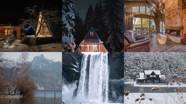 Winter Cabin Getaways in the USA